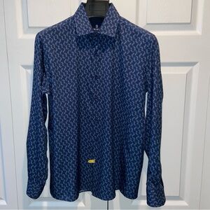 Tom Baine Slim Fit Performance Long Sleeve Dress Shirt